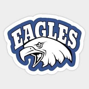 Eagle mascot Sticker